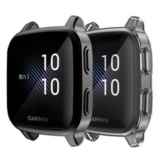2 2 Screen Protector Compatible for Garmin Venu Sq 2 Watch Case, Anti-Scratch...