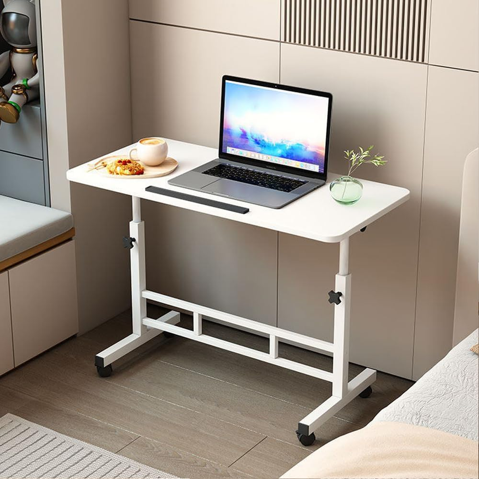 Computer Check Out Mobile Foldable Storage Computer Desk Workstations Home Office Desks ...