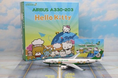 Kylin Models 1:400 EVA AIR Airbus A330-200 B-16309 Hello Kitty