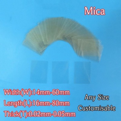 Mica Transparent Foil Plate Electrical Insulation Clear Thin Sheet
