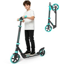 Foldable Kick Scooter Adjustable for Teens Ad...