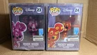 Funko Pop! Art Series Minnie Mouse #23 Mickey Mouse #24 Amazon Exclusive W/Cases