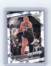 2025 Panini Prizm WNBA A'Ja Wilson #75 Ice