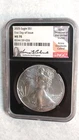 2025 NGC MS70 ANNA CABRAL SIGNED  1ST DAY ISSUE SILVER EAGLE $1 COIN!