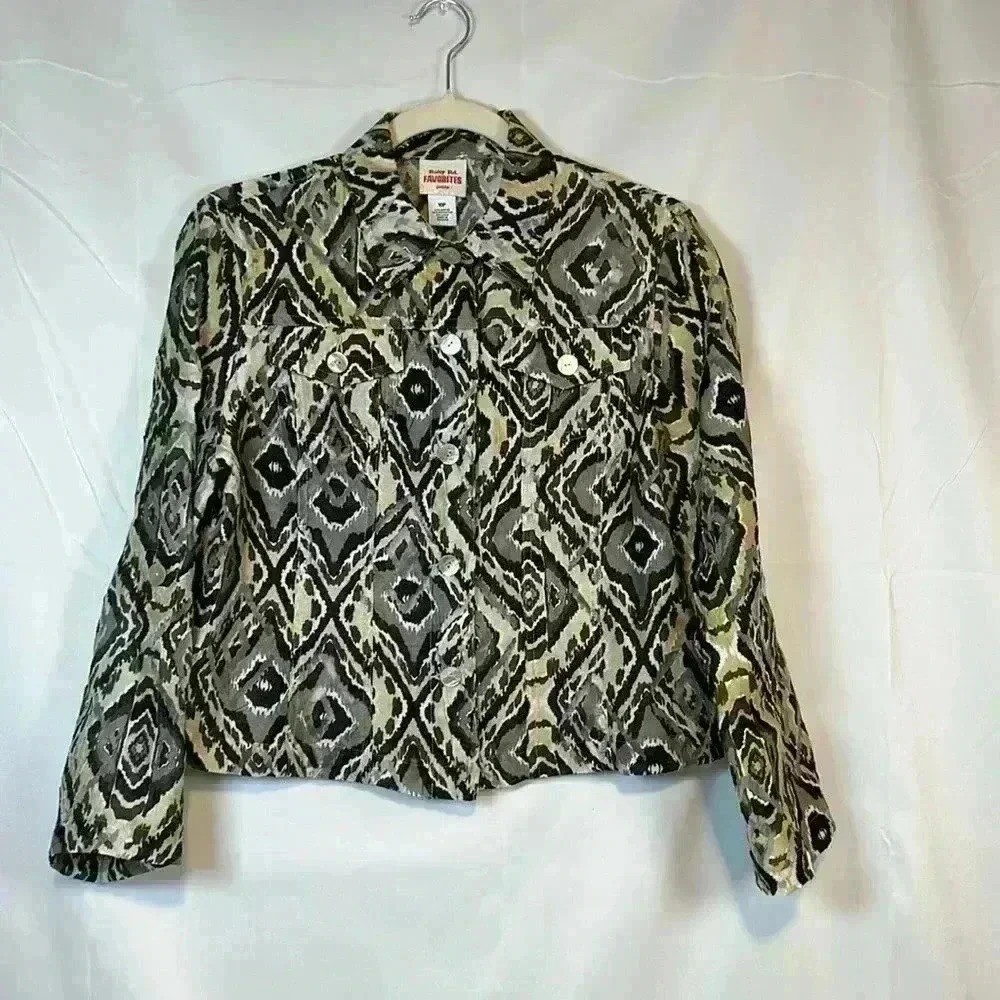 Ruby Rd Favorites Blouse/Jacket – Button Front, R… - image 1
