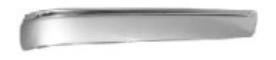 MODANATURA PARAURTI POST DESTRA +CROMATURA PER MERCEDES CLASSE E W210 99>02