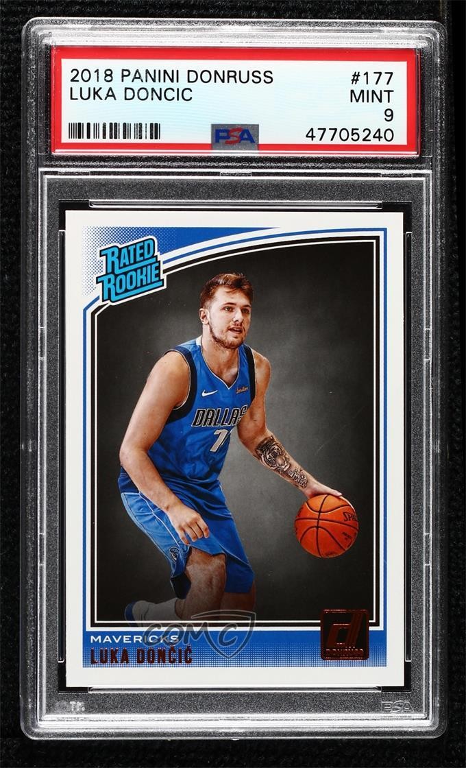 2018-19 Panini Donruss Rated Rookies Luka Doncic #177 Rookie RC 08zb
