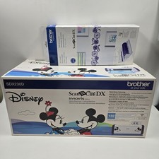 Brother ScanNCut DX SDX230D Disney Electronic Cutting Machine  New Roll Feeder