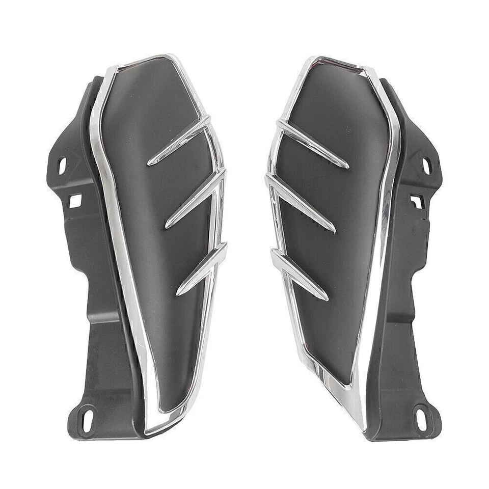 2x Deflectores de calor del motor de asiento de marco medio para Harley Touring 2009-16 Foto 3 de 4