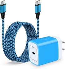 Type-C Fast Charger Wall Charger for Samsung Galaxy S26 Ultra, Pixel 9 Pro 6FT