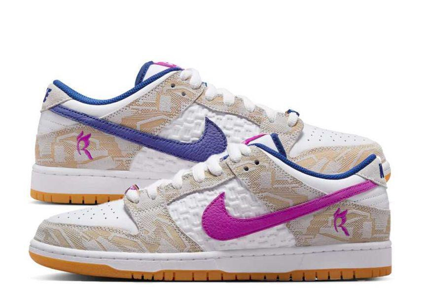 Rayssa Leal   Nike SB Dunk Low PRM  Pure Platinum and Vivid Purple  27.5cm FZ5