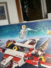 Lego Marvel Super Heroes 76049 Avenjet Space Mission BOX ONLY! See Pics For Cond