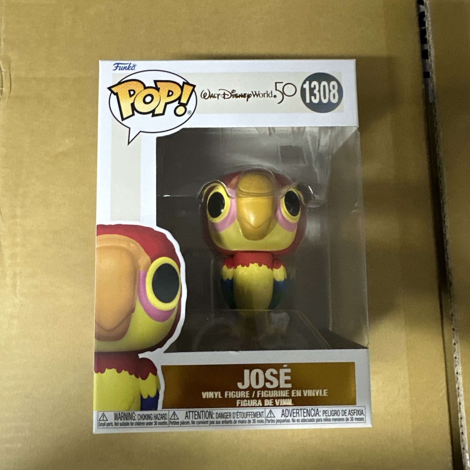 En Oferta Funko Pop! Disney - Walt Disney World 50Th - Loro José #1308