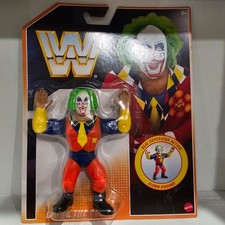 NEW/MOC DOINK THE CLOWN Mattel Hasbro WWF WWE Retros Wrestling Figure evil