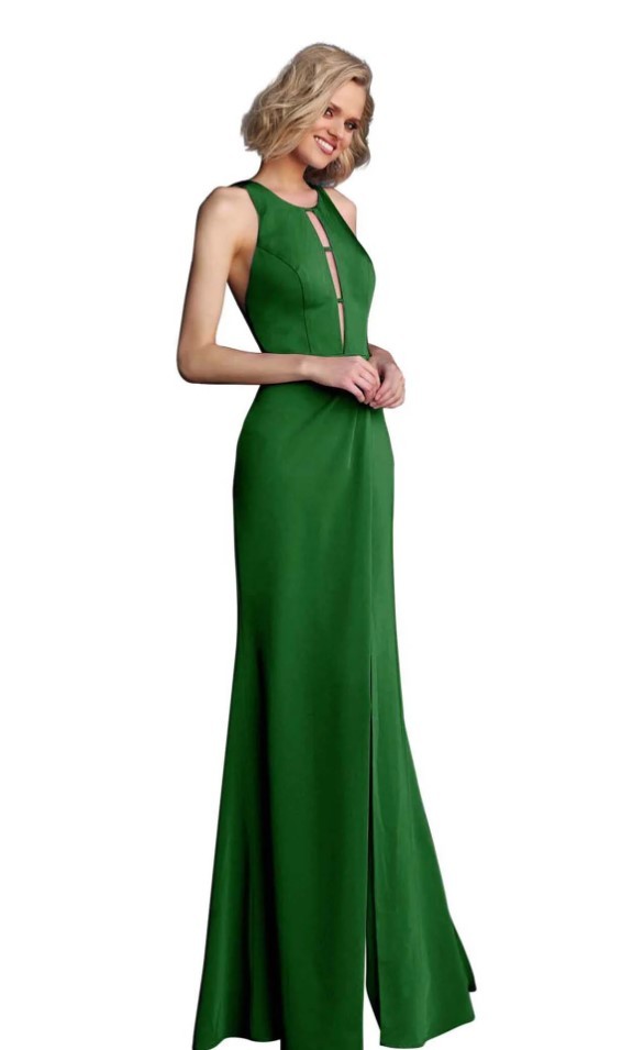Jovani Criss Cross Back Formal Gown | eBay