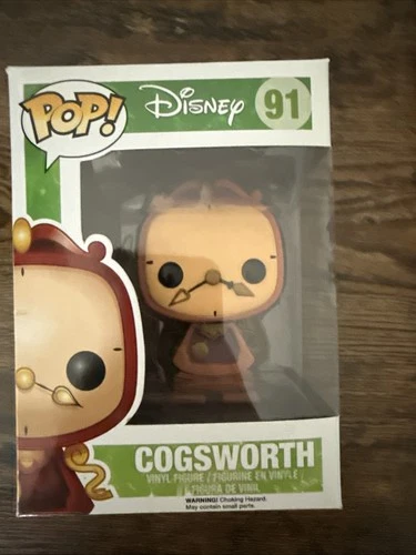 Funko Pop! Disney Beauty and the Beast Cogsworth