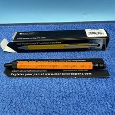 Monteverde USA One Touch Tool Pen, Fountain Pen, Orange (MV35290)