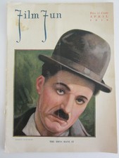 Film Fun Magazine #360 April, 1919 GD/VG Great Charlie Chaplin Cover! Film Fun Magazine #360 April, 1919 GD/VG Great Charlie Chaplin Cover!