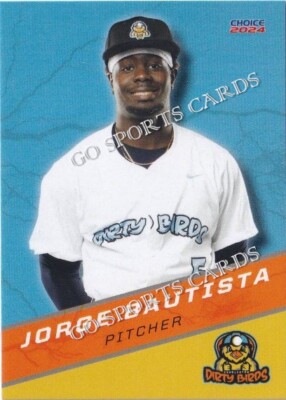 2024 Charleston Dirty Birds Jorge Bautista RC Rookie DR Minor League Baseball