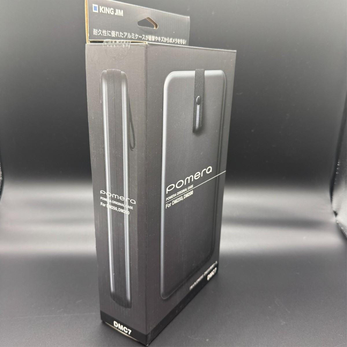 King Jim DMC7 Dark Gray Case for DM250 Pomera Digital Memo New in