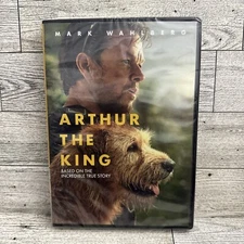 New! Arthur the King (DVD, 2024) Sealed Ships FREE True Story Mark Wahlberg 💙