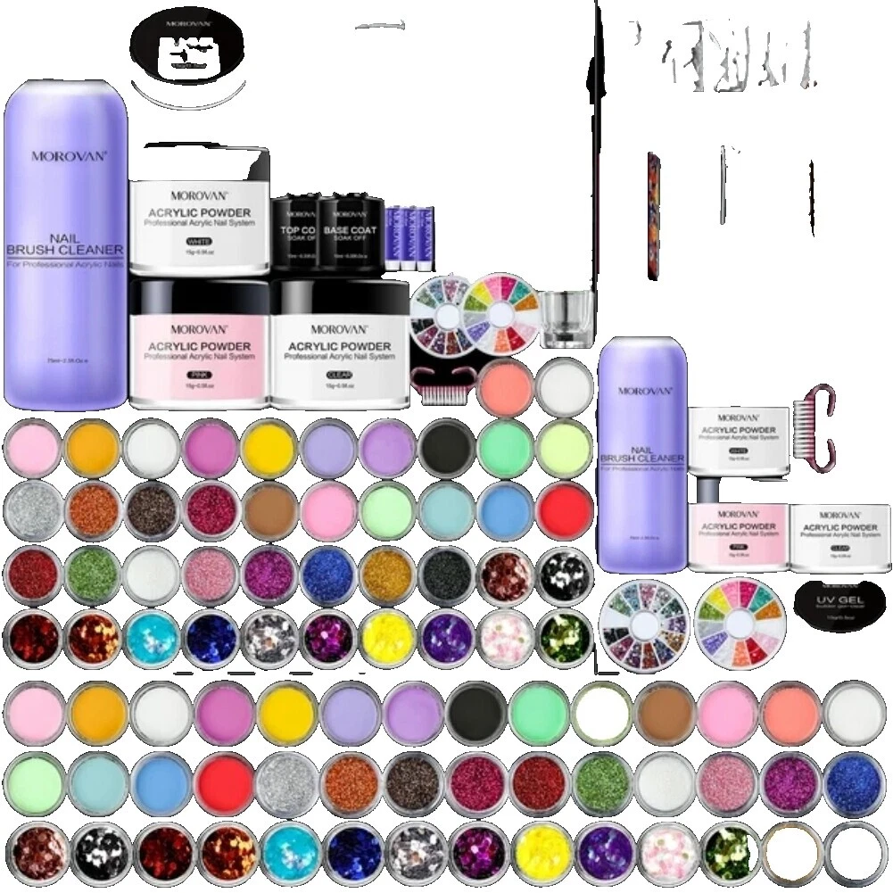 Glitter Nail Art Kits y juegos de herramientas