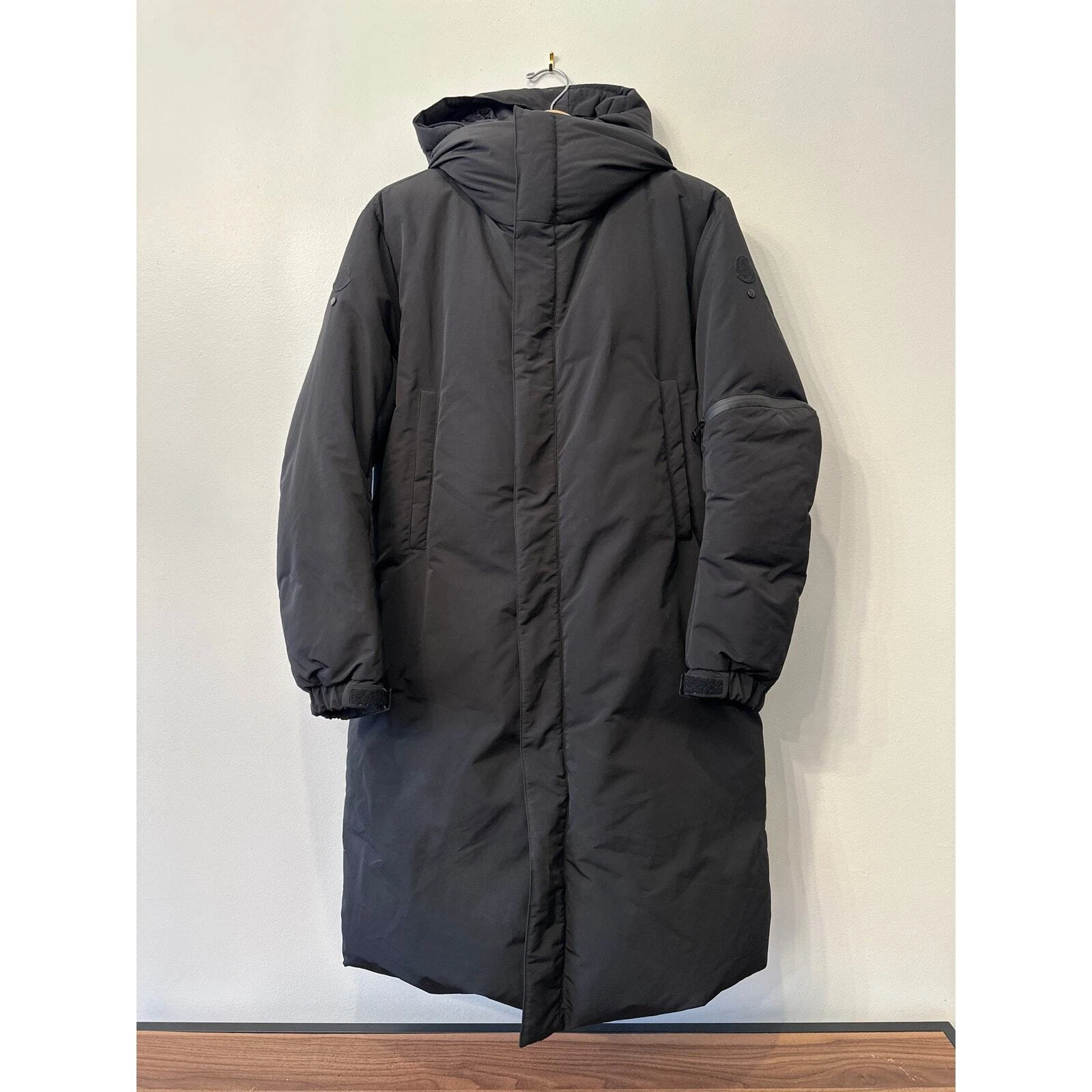 Moncler — Moncler Genius 6 1017 ALYX 9SM Black Down Parus Coat Parka