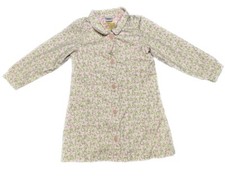 OSHKOSH GIRLS FLORAL PRINT BUTTON DOWN LINED PINK COAT Jacket COTTON/POLYEST Sz5