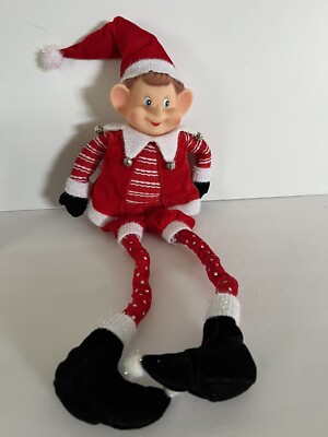 Vintage Pixie Elf Figure Cloth Body - Pre-Loved 