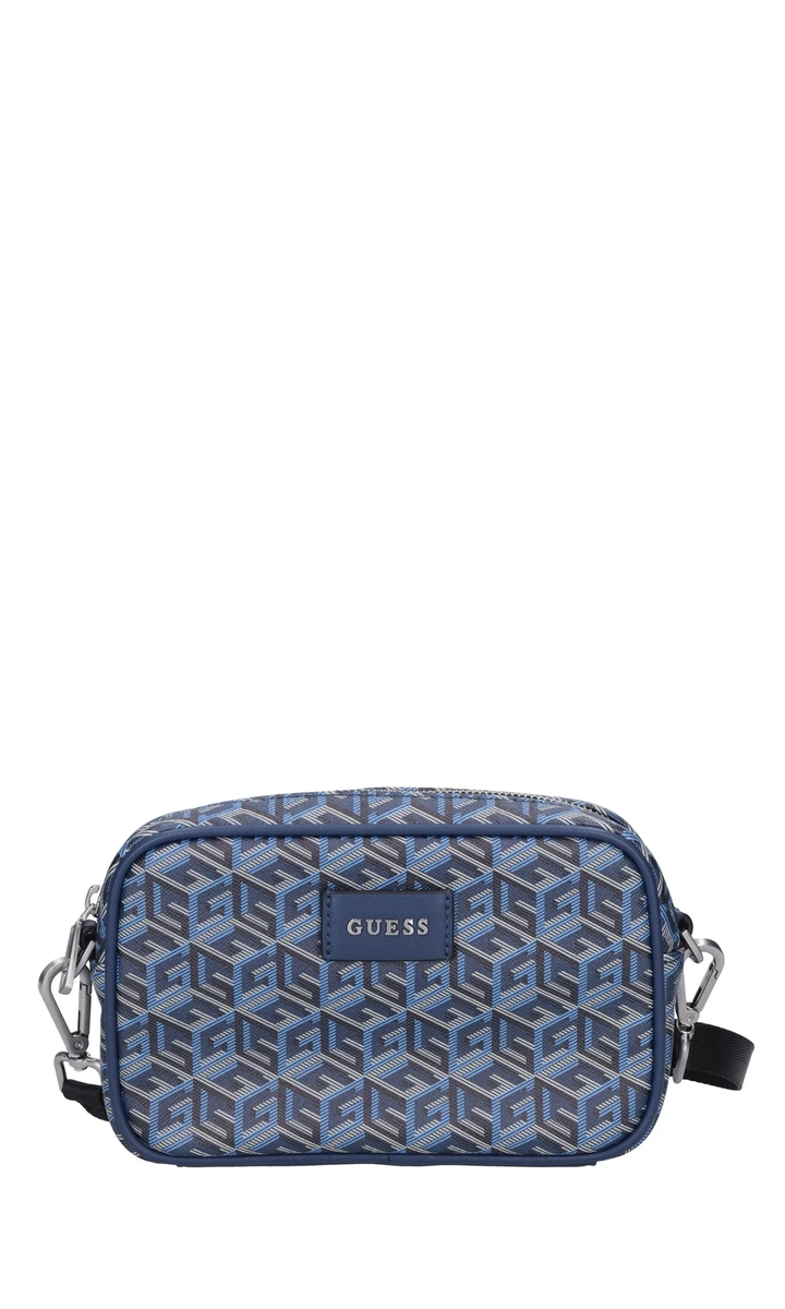 Set 3 Beauty Case In Velluto A Coste - Trousse Da Viaggio Pieghevoli E Impermeabili (Blu) - 3