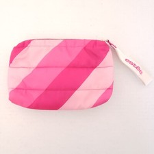 Estee Lauder Pink Zipper Small Soft Make Up Bag