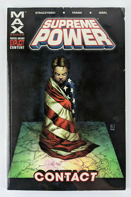 SUPREME POWER - CONTACT - MAX COMICS Vol. 1 (Marvel, 2004, Trade Paperback)