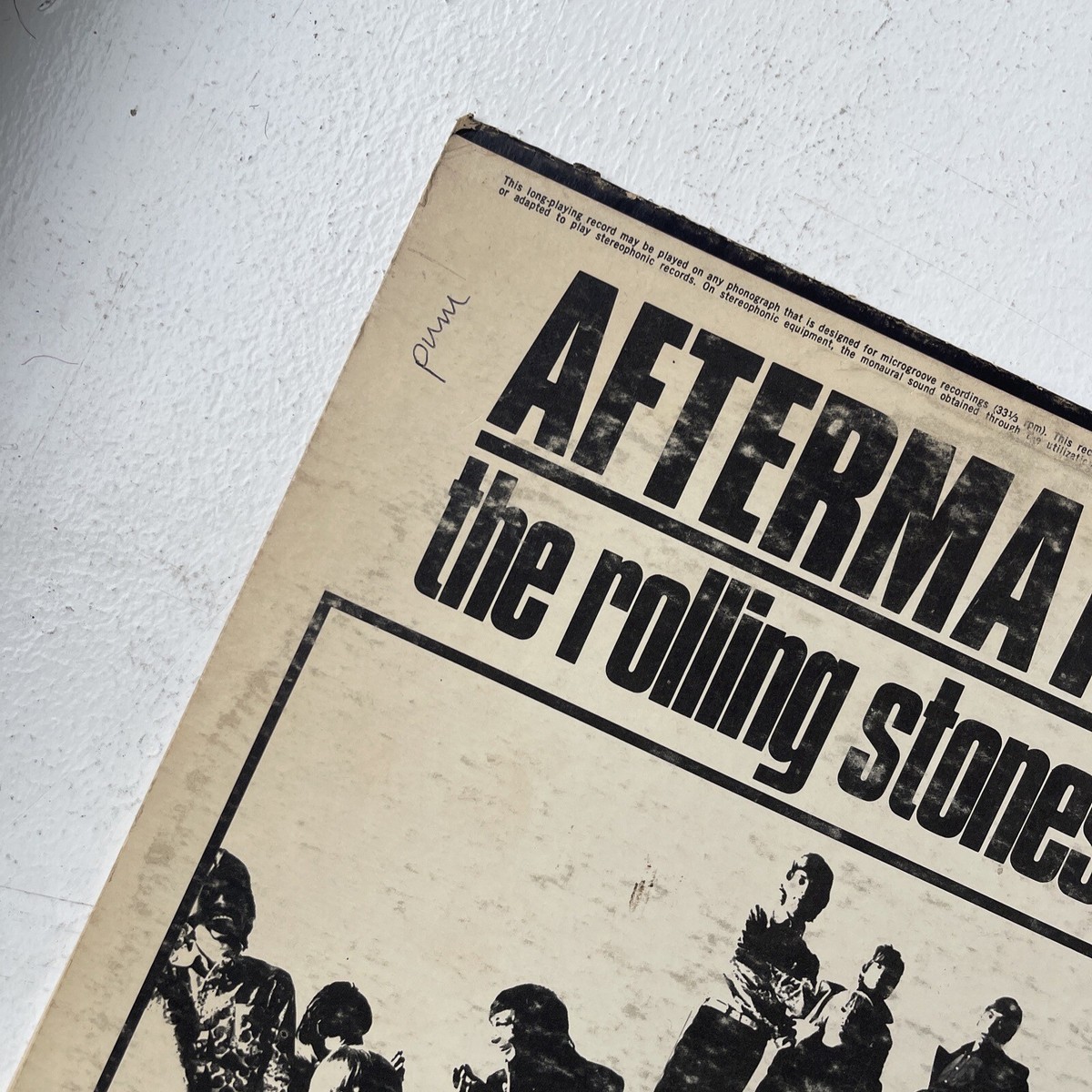 The Rolling Stones–Aftermath LP 1966 US London Records LL