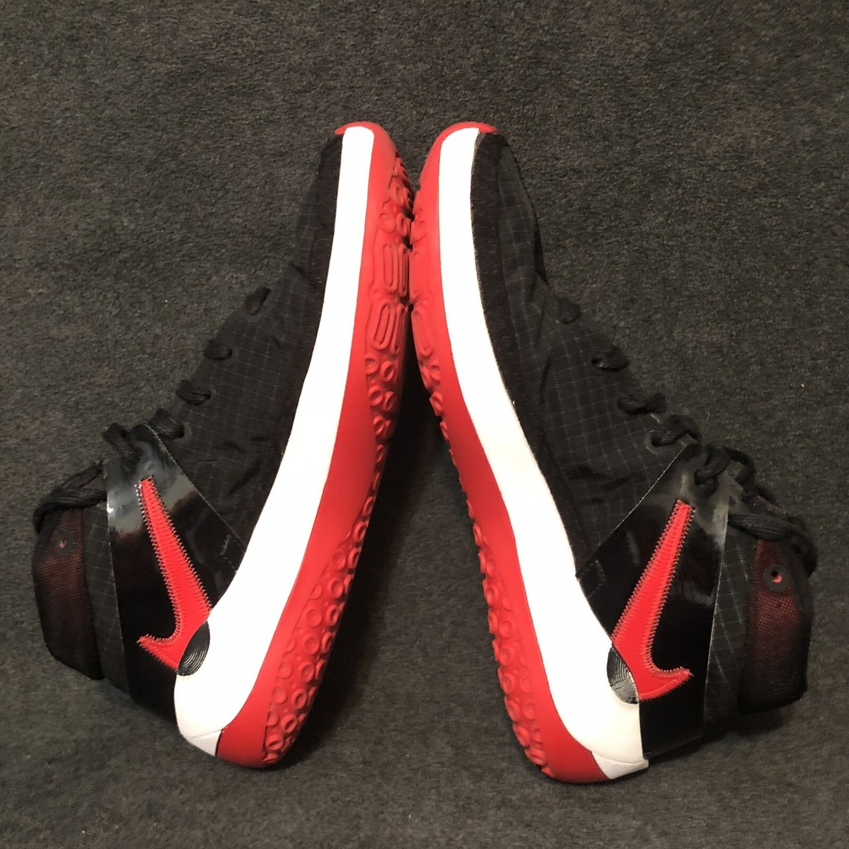 Nike Zoom KD 13 Bred CI9948-002 KD13 Black Red Mens 8