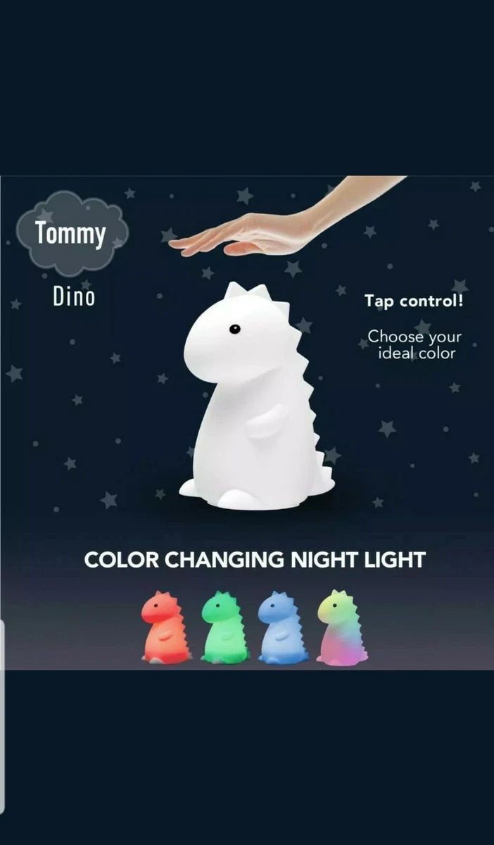 Globe Tommy Dinosaur White Multicolor Changing LED Tiktok