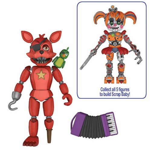 MAY188058 - POP GAMES FNAF 6 PIZZA SIM ROCKSTAR FOXY VIN FIG - Previews  World