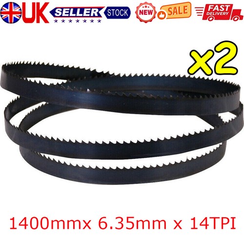 CHARNWOOD BB02 Bandsaw Blade 1400mm x 10mm x 6tpi to fit W711, Made in the UK