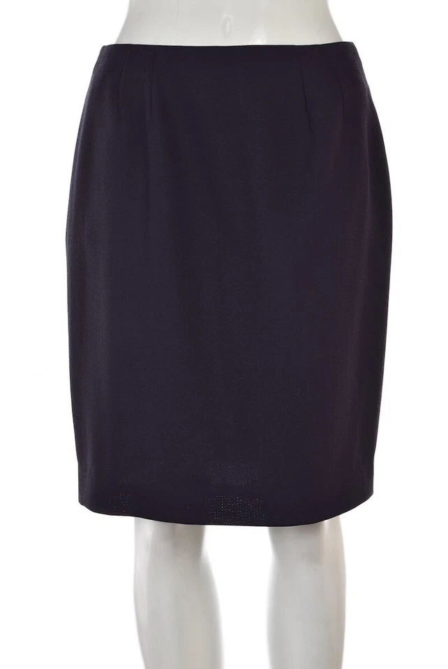 NUEVA Falda Linda Allard Ellen Tracy Talla 6 Ciruela Púrpura Lápiz Hasta la Rodilla Nueva con Etiquetas