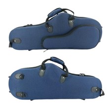 New Advance Alto Sax Case Nylon Cover Handle Lightweight Durable Blue