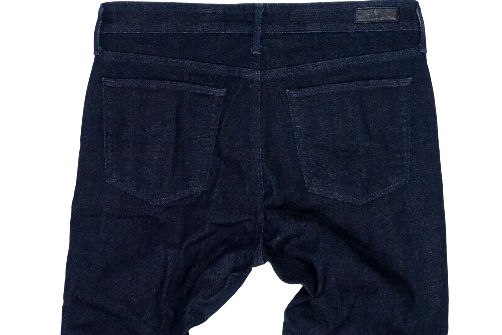 AG ADRIANO GOLDSCHMIED THE JANIS PETITE 32 P X 32 HIGH RISE FLARE DARK JEANS BLU thumbnail 10