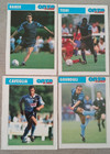 4 x fiche Onze Mondial HAC LE HAVRE Tiehi Caveglia   football foot ligue 1