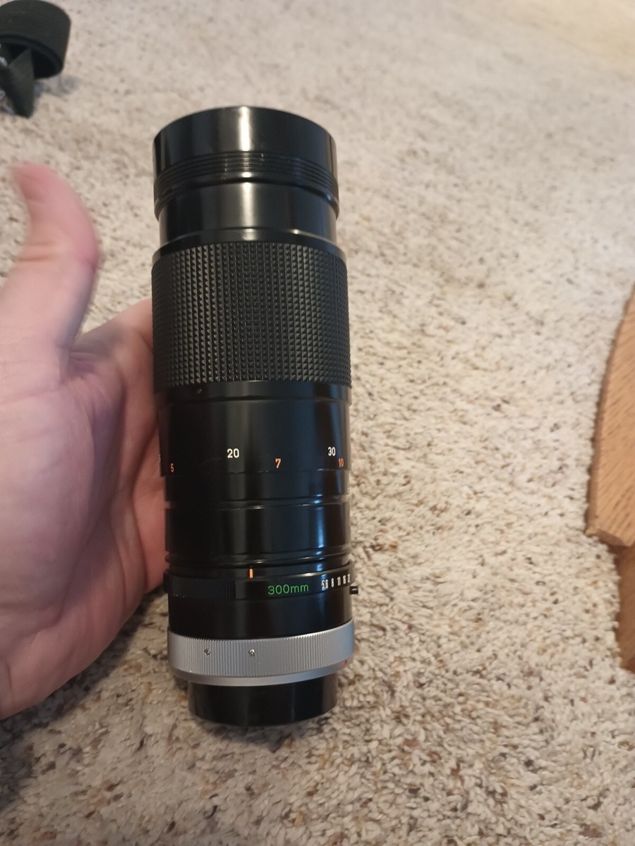 Vtg Canon FD 300mm Zoom Lens 1:5.6 S.C. | eBay