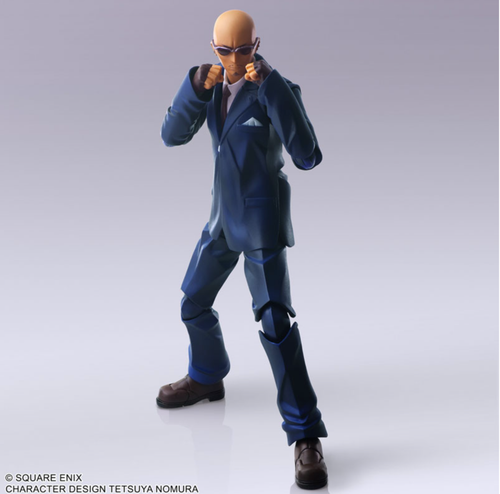 Figura de acción de juguete Final Fantasy VII Bring Arts Rude Square Enix Games 160 mm - Imagen 9 de 14