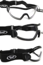 New Clear Goggles for Skydiving Freefall Paragliding Sports Free Pouch & Postage