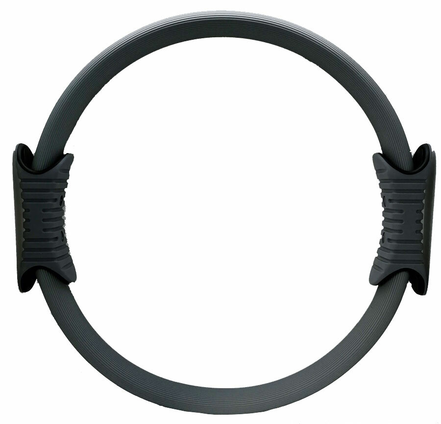 Pilates Ring GRAU Ø ca. 37 cm Power UP Widerstandsring Fitness Yoga Sport