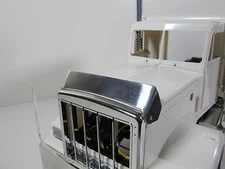 Custom Front Hood Stone Bug Deflector Shield Tamiya 1/14 Semi King Grand Hauler