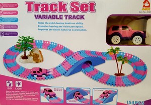 battery operated car track set