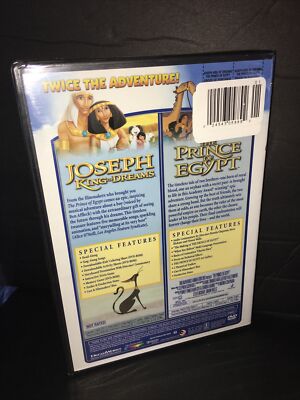 Prince of Egypt & Joseph King of Dreams DVD Double Feature
