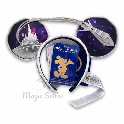 Disney Parks Mickey Main Attraction Space Mountain Ears Disney Parks Mickey Mouse Main Attraction Space Mountain  main image 3