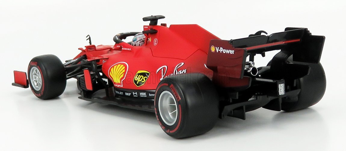 Burago 1/18 Ferrari F1 SF21 Leclerc 2021 foto 5